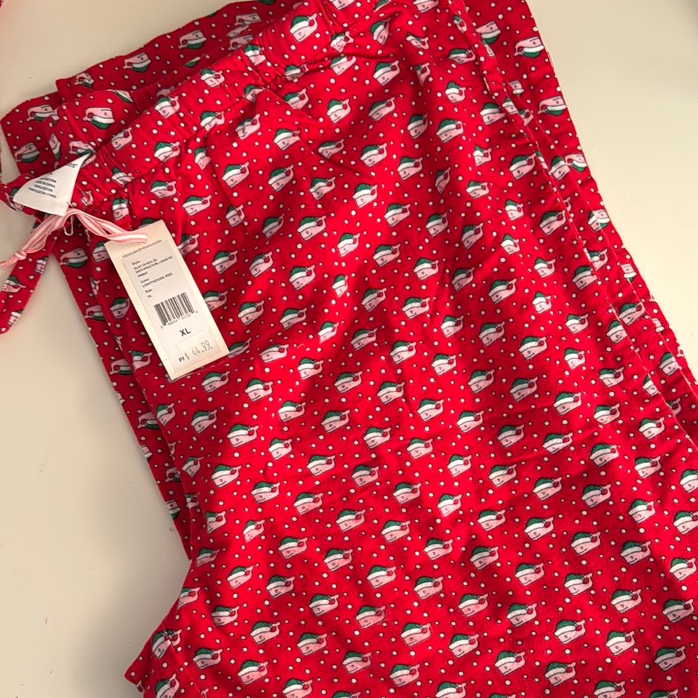 Christmas Whale Vineyard Vines Pajamas House Pants
